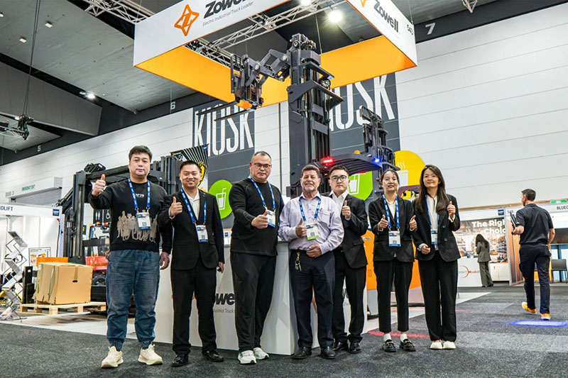 Exposición directa | ¡Zowell Intelligent Forklifts brilla en CeMAT AUSTRALIA 2024!